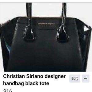 Christian Siriano designer handbag tote